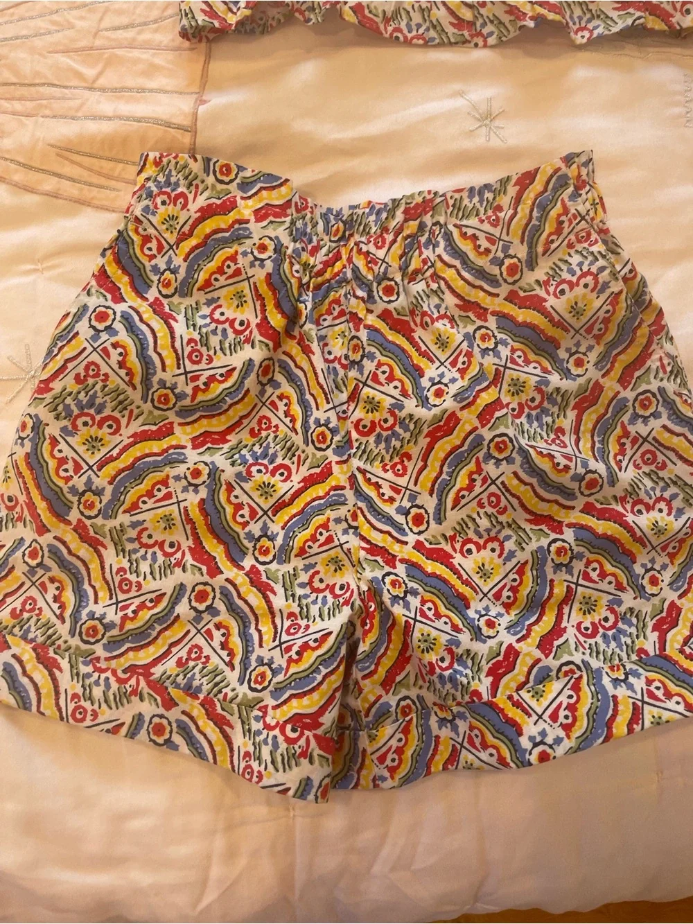 Girl’s Ralph Lauren Crop Tank and Shorts Set - Multi